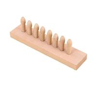 Cirraorive Planche Massage Pieds Outil Réflexologie Plantaire Compact Bois Confortable Antidérapant Favorise Utilisation pour Seniors Enfants Femmes Ho, Rangées Simples