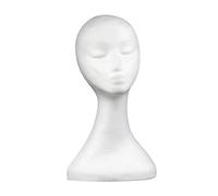 Cirraorive Présentoir En Mousse pour Tête de Mannequin, Perruque, Chapeau et Postiche - Léger, Robuste et Facile à Transporter - Idéal pour Les Centres, StyleA