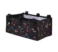 Cirraorive Sac de Rangement sous Siège avec Panier Pratique et Tissu Oxford Robuste. Six Sangles de Fixation pour Une Installation Facile. Peut être Utilisé Comm, Trèfles Grands