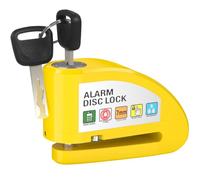 CIRULLI Antivol Moto,Alarme Moto 110 DB, Bloque Disque Moto étanche avec Un câble et Une Poche de Verrouillage de 1,1 m, Ø7 mm de Protection Contre Le vol de Moto pour vélo, Scooter,Moped