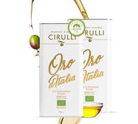 Cirulli Huile d'Olive Extra Vierge Bio-5Lx2- Boîte - Récolte Naturelle-Huile d'Olive Italienne de Qualité Supérieure-Brut & Non Filtrée - Sans Additifs-Goût Bio Exceptionnel avec Arôme Fruité