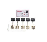 Cisa 06520.51.1 - Groupe 5 clés courtes fermées refermables