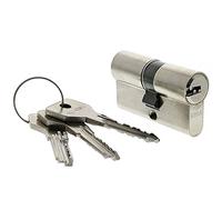 Cisa 0E30012012 Cylindre à Profil Européen ASIX, Nickel, 30/30 mm