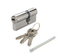 Cisa 0E30012012 Cylindre à Profil Européen ASIX, Nickel, 40/30 mm