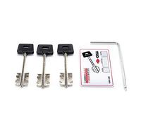 CISA 106520501 Coffret 3 Clés Courtes pour Serrure Recyctable New Changement Facile