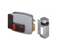 CISA - Serrure électrique à appliquer 111731602N7 - Serrure électrique CISA avec t bouton internes - Fonction de verrouillage par jour - Serrure de porte extérieure entrée 60 réglable - Main