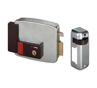 Cisa Serrure électrique à appliquer CISA 111731801, entrée 80 mm, main droite, toit de protection
