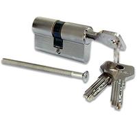 Cisa 14572 0E300-06-0-12 Cylindre nickelé 60 mm 27 x 33 mm