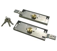 Cisa 44457 41526-78-0 Serrure à rideau DX+SX KA