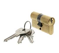 Cisa C2000 Cylindre à profil européen, en laiton, or, 0G300070