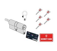 CISA - Cylindre européen CISA Ap4S 10P3S70701200C5-5 Clés à double protection - Technologie anti-bumping et anti-déchirure - Taille 30/30 - Tige raccourcie - Prédisposition pour bouton