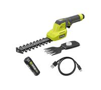 Cisaille à gazon et sculpteur de végétaux - RYOBI - RY4CGSA-120 - 4V - Batterie 2 0Ah - Chargeur inclus