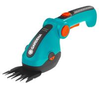 Cisaille à Gazon sans Fil Gardena ComfortCut Li : cisaille à Gazon avec Largeur de Coupe de 8 cm, poignée Confort réglable avec Affichage LED, Changement de Lame sans Outils (9887-20)