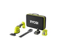Cisaille à gazon / Sculpteur de végétaux 18V One+ - Mallette de rangement + Batterie 2,0 Ah et Chargeur - RY18GSA-120T