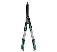 Cisaille à haie lame ondulée - Suan - Manche télescopique - Dimensions : 62-80 x 19-25 x 3 cm