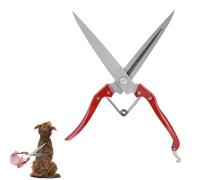 Cisaille à laine manuelle, lames longues en acier inoxydable, ciseaux de, cisailles à gazon de jardin avec ressort pour poils de vache, mouton, cheval