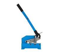 Cisaille à levier manuelle 200mm tôle acier coupe 6mm | Acier Q235, lame 200mm, coupe 6mm, levier long ressort, antidérapant, fixable établi, bords lisses