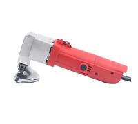 Cisaille à métaux électrique, puissance 500W, vitesse 2000 tr/min, rouge