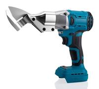 Cisaille à métaux sans fil compatible avec Makita 18V, cisaille électrique sans balais pour couper l'acier, la tôle, la moquette, le tissu, le cuir, le papier (sans batterie)