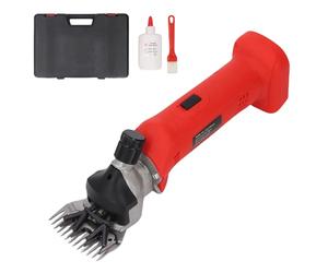 Cisaille à mouton électrique sans fil, vitesse réglable, alimentée par batterie 21 V, pour utilisation à la ferme, avec lame amovible, poignée ergonomique et boîte de rangement