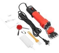 Cisaille à Moutons Wx 1200 W 6 Vitesses 13 Dents, Tondeuse Professionnelle avec étui De Transport, Certifiée Ce, pour Moutons, Alpagas, Lamas, Chèvres Et Animaux De, Red, 13 Straight Teeth