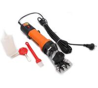 Cisaille à Moutons Wx 1200 W 6 Vitesses 13 Dents, Tondeuse Professionnelle avec étui De Transport, Certifiée Ce, pour Moutons, Alpagas, Lamas, Chèvres Et Animaux De, Orange, 13 Straight Teeth