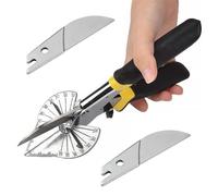 Cisaille à onglet, coupe multi-angle, outil de coupe pour coupe angulaire de moulage et de garniture, outil de coupe quart de rond pour bois, plastique, PVC