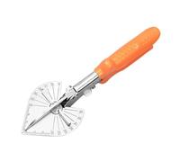 Cisaille À Onglet Multi-angle De 45 135 Degrés, Coupe-fil Parement, Coupe-conduit, Tuyau En Plastique PVC, Ciseaux, Outil Plomberie Décoration Maison Qualité De Coupe éLevéE(Orange Scissors)