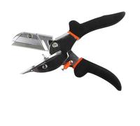 Cisaille À Onglet Multi-angle De 45 À 135 Degrés, Avec 20 Lames De Rechange, Outils Manuels For Coupe-conduit En Plastique Et Bois Souple PVC PE Large Gamme D'Applications(Set B-800W)