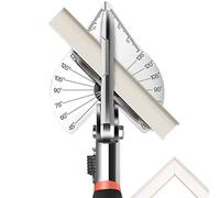 Cisaille à onglet multi-angles avec 45 à 135 degrés, ciseaux de coupe angulaire réglables pour couverture de cordon en PVC, moulure de plinthe, garniture quart de rond, bord de carrelage