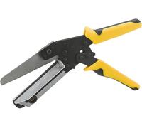 Cisaille à onglet réglable 45 °/90 °, cisaille d'angle professionnelle fabriquée à la main, ciseaux de réglage d'angle réglables pour couper les gouttières, bois tendre, plastique, H