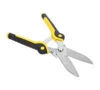 Cisaille à Tôle Coupe métal Droite en Acier Inoxydable, Outil de Coupe Manuelle Multifonction pour Tôlerie et Toiture, Lame Rectifiée pour Précise, Usage Professionnel