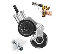 Cisaille à Tôle Électrique Grignoteuse en Métal pour Perceuse Accessoire de Coupe pour Plaques de Métal, Fer, Acier, Cuivre, Aluminium (Universel)