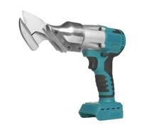 Cisaille à tôle électrique sans fil Brushless pour métal jusqu'à 2 mm, 0 à 1600 tr/min, vitesse variable, lumière LED, compatible avec batterie Ma-Kita 18 V (sans batterie)