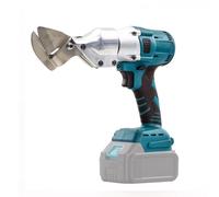 Cisaille à tôle électrique sans fil compatible avec batterie Makita 18 V, ciseaux électriques à 360° pour couper l'acier, moteur sans balais de max. 2,0 mm (sans batterie)
