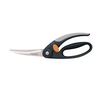 Fiskars Cisaille à volaille, Longueur totale: 25 cm, Acier/Plastique, Functional Form, 1003033, Noir/Gris/Orange