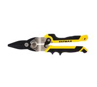 Stanley Cisailles à tôle FMHT73756-0 FatMax Pro Coupe droite ERGO Gris