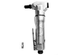 Cisaille courbe pneumatique à air comprimé 3000 tr/min pour la coupe de tôles d'acier d'aluminium léger 19 cm Argenté