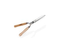 Cisaille de jardin Taille haies 51cm Manche bois Inox Lame 18 cm Fer forgé à la main