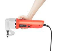 Cisaille Électrique Coupe Taille Métaux 500W, Mini Outils Professionnel Avec Lame Affûtée, Pour Tôle Acier Fer, Poignée Ergonomique Portable, Jardin Filaire, 29x12cm