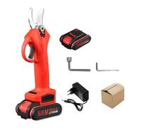Cisaille électrique sans fil 88V 48V, cisaille efficace for bonsaï d'arbres fruitiers, taille sans balais, coupe de Branches d'arbre, outils d'aménagement paysager(88V 1 Battery)