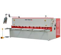 Cisaille guillotine hydraulique NC avec une largeur de travail de 3200 mm capacité de coupe de 6 mm 7,5 kW 400 V MW-Tech CGH3206