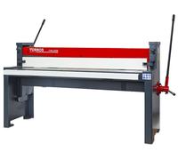 Cisaille guillotine manuelle largeur du travail 1500 mm épaisseur 1,5 mm avec butée 500 mm Torros CML1500