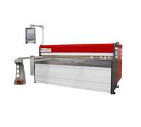Cisaille guillotine motorisée largeur du travail 2000 mm épaisseurs jusque 3,2 mm butée motorisée 7,5 kW 400V MW-Tech MMS2000X32