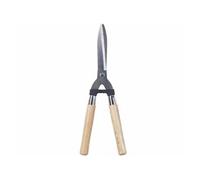 Ribimex Taille-haie PRCH50 – 50 cm, manches en bois, acier carbone poli