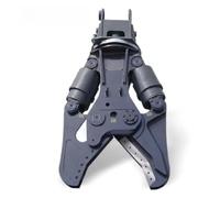 Cisaille hydraulique pour pelle à chenilles de 20, 22, 25, 30 tonnes, broyeur à béton rotatif à 360°, pulvérisateur de démolition à double cylindre en acier, mâchoire d'écrasement