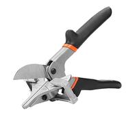 Cisaille multi-angle réglable, coupe-goulotte en PVC, lame en acier inoxydable de haute précision pour la réparation des conduits de câblage, du bois et du polyuréthane