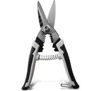 Cisaille Multifonction FISHTEC Coupe-Câbles + Pince à Dénuder + à Sertir - 0,5 à 2 mm² Noir G