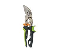Fiskars Cisaille Aviateur,Coupe à Droite Lame Offset,Jusqu'à 40% de puissance en plus,Long. 25,2 cm,Acier/Plastique traité,Noir/Vert/Orange,PowerGear, 1027210