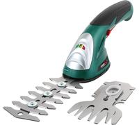 Cisaille Sculpte-Haies et Taille-Herbes sans Fil 7,2V,2 en 1 Cisailles à Gazon avec 2 Lames,Batterie 1500mAh,Chargeur pour Cour/Jardin/pelouse